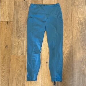 Yogalicious Lux Teal Leggings - S